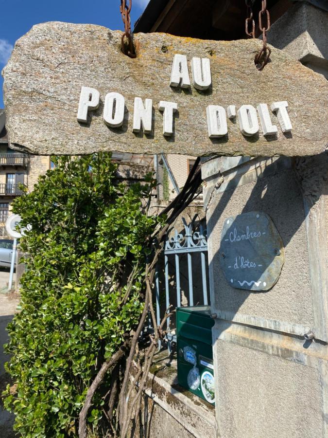 Hotel Au Pont D'Olt Saint-Côme-dʼOlt Exterior foto